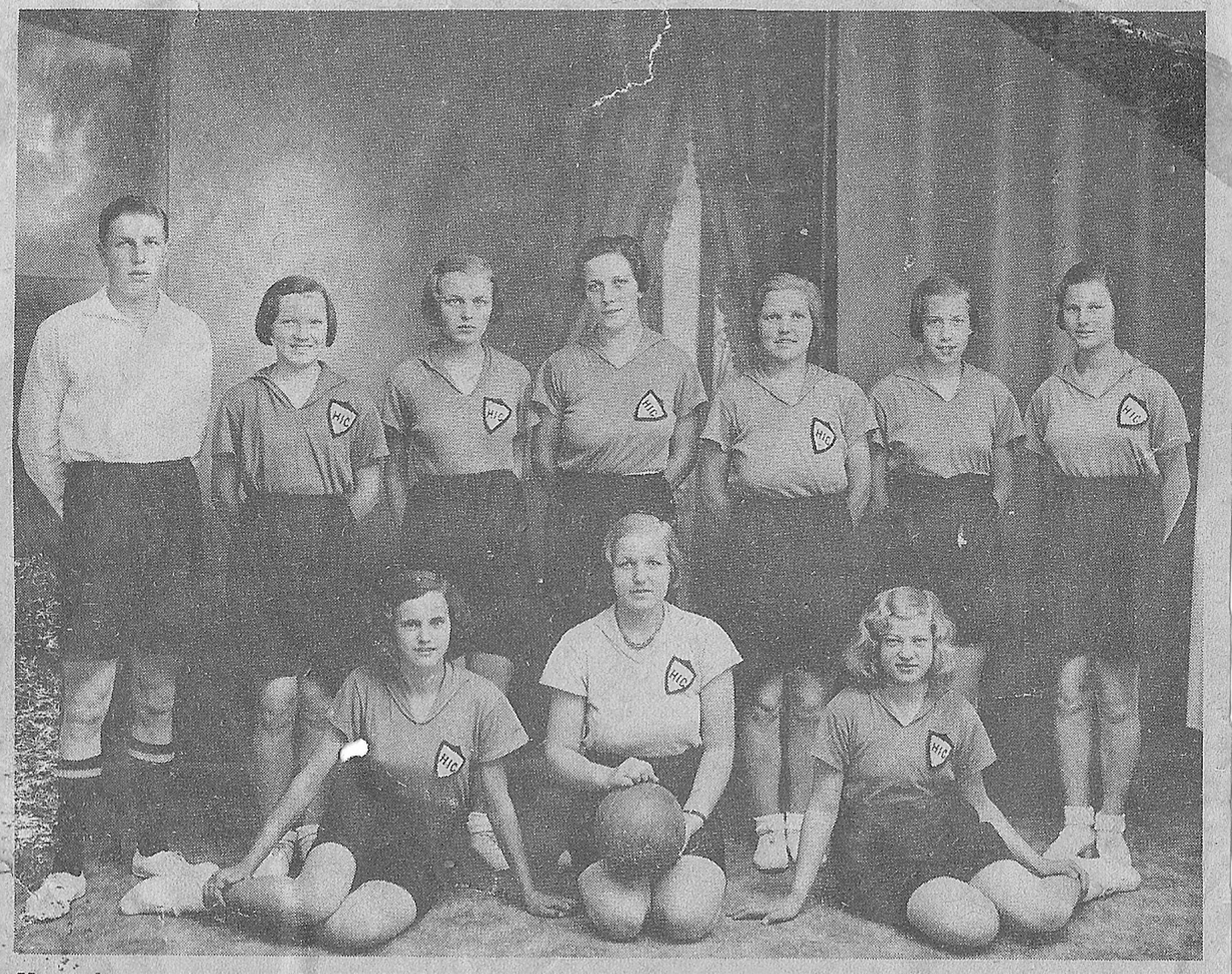 Kvindeholdet i Markhåndbold 1934-36